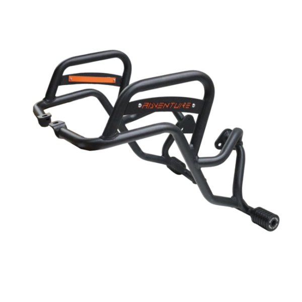 KTM ADV 2025 TYPE 1 CRASHGUARD WITH SLIDERS BLK-1
