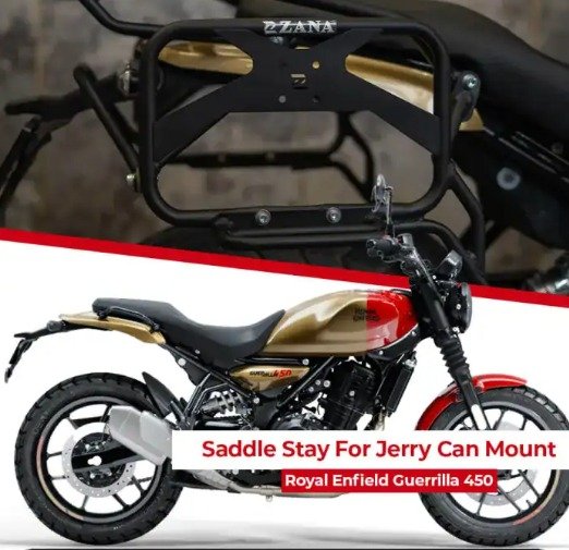 GUERRILLA SADDLE STAY WITH JERRY CAN MOUNT